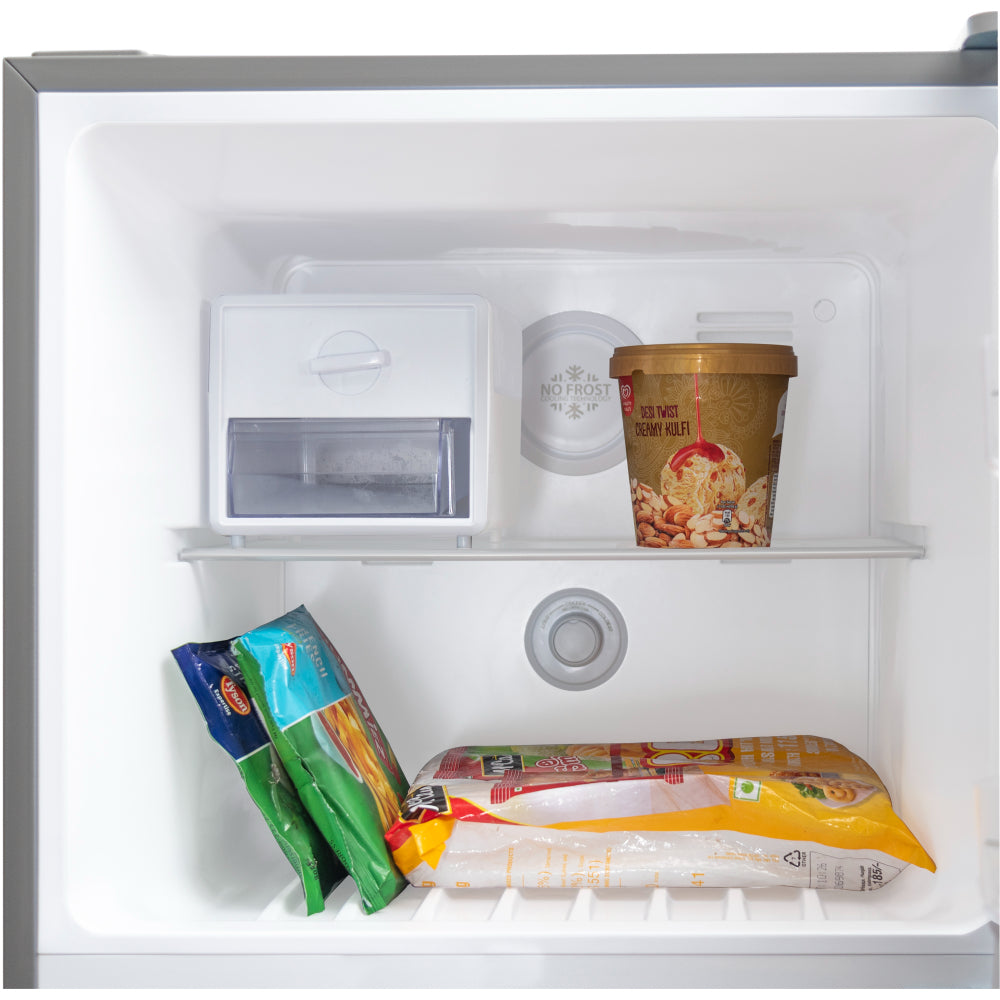 Kelvinator 350 litres 2 Star Double Door Refrigerators, Hairline Silver KRF-A370HSV(491604417) (OPEN BOX) Kelvinator 350 litres 2 Star Double Door Refrigerators, Hairline Silver KRF-A370HSV(491604417) (OPEN BOX)